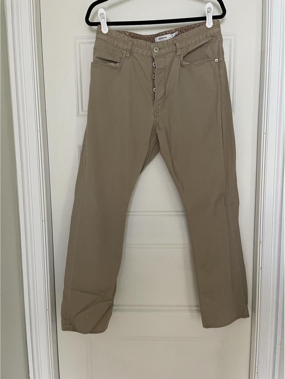 Nonnative Japan Linen Cotton Khaki Chino Pants 32 Size 2